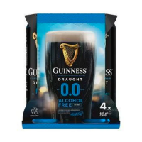 Guinness 0.0% 4pk, Alcohol Free